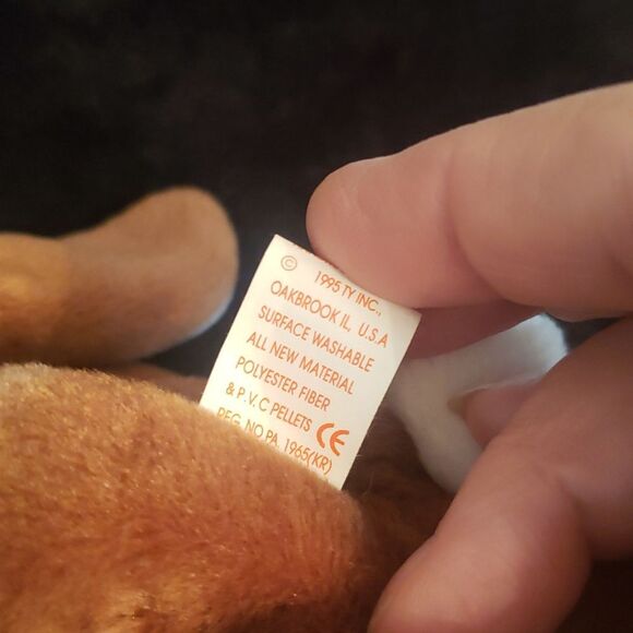 Vintage 1995 Ty Beanie Baby EARS the Bunny - Picture 8 of 8